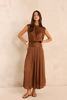 Picture of FLUID SATIN SKIRT VANINA